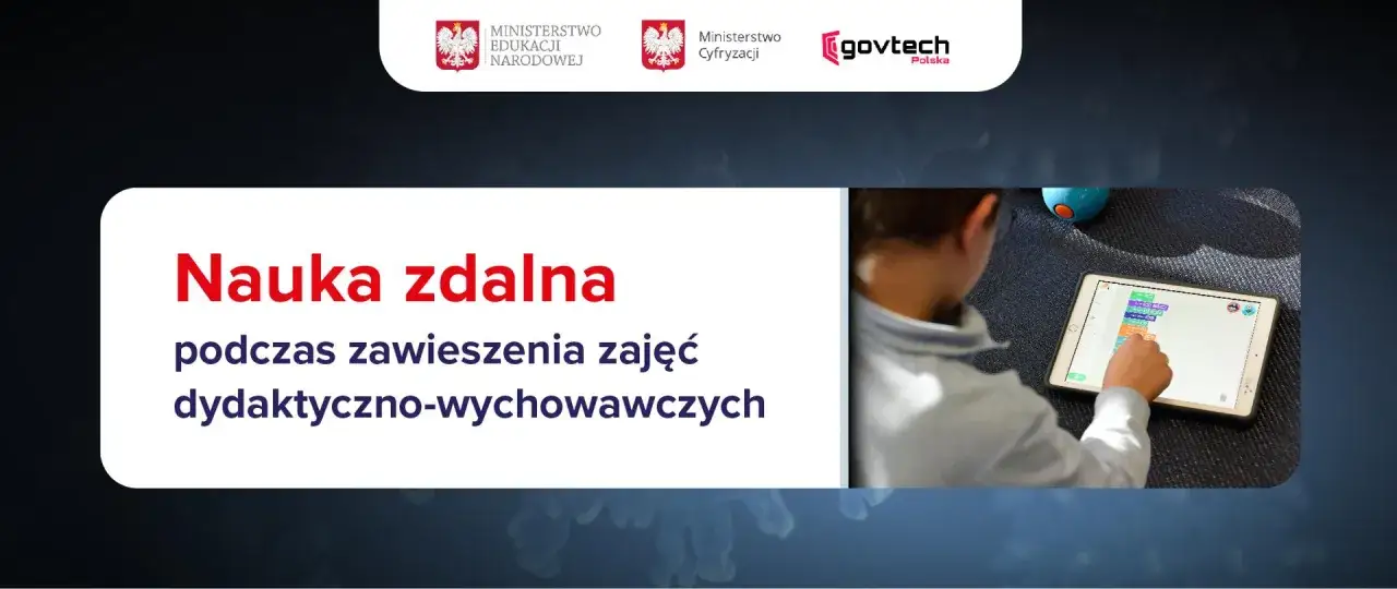 Mapa nauki zdalnej w Polsce
