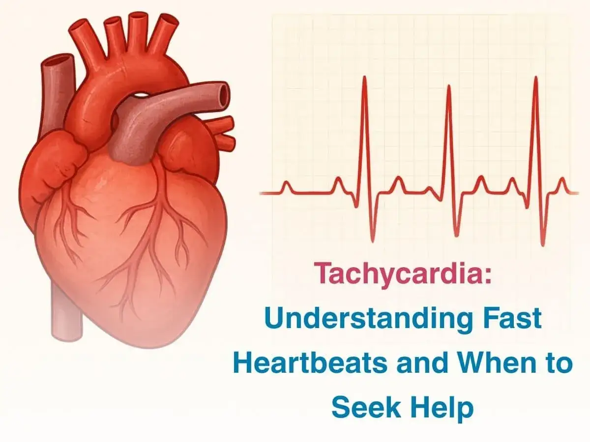 Anatomia serca i zapis EKG z tekstem 