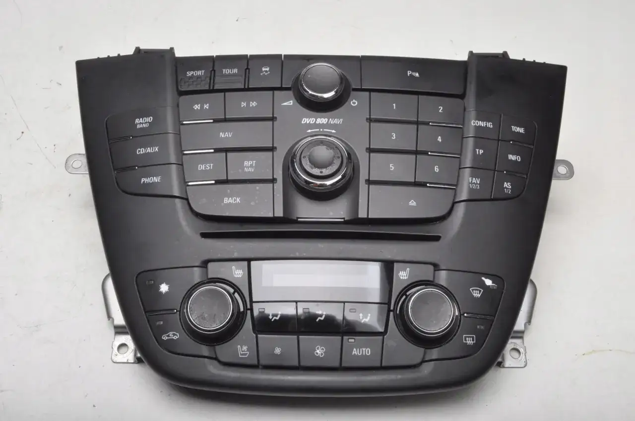 Opel Insignia A panel klimatyzacji podgrzewanie foteli