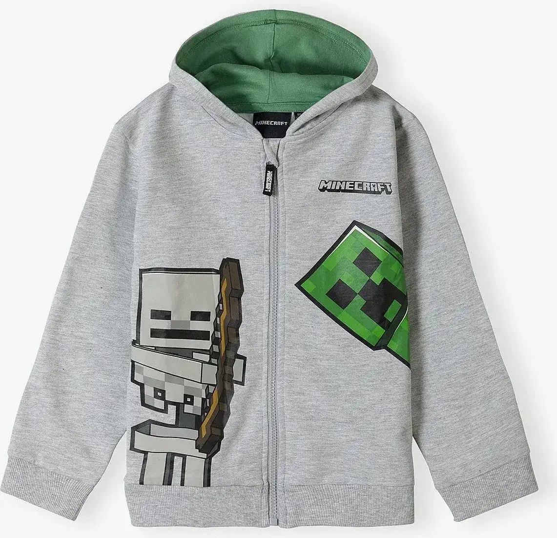 bluzy minecraft rozpinana vs wkładana