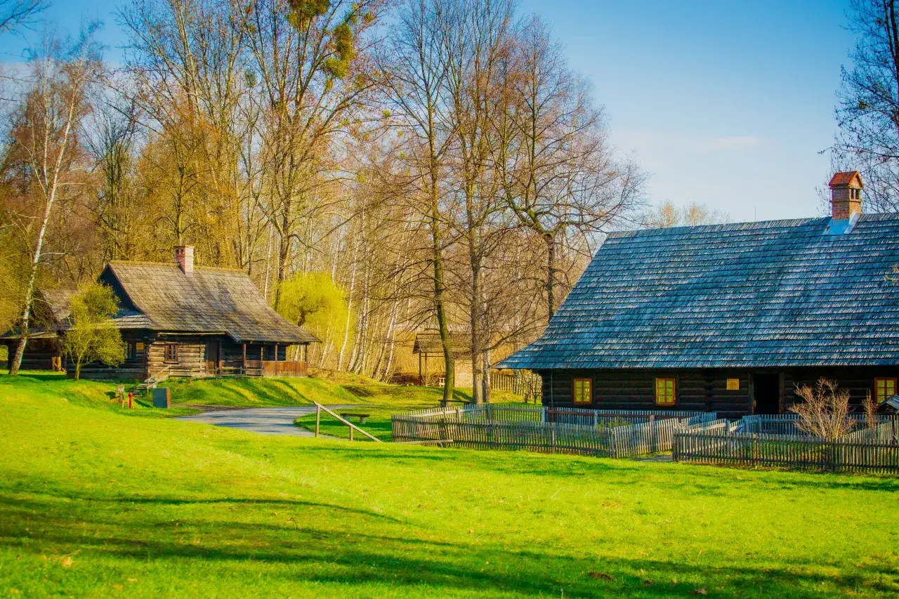 Górnośląski Park Etnograficzny dzieci gra terenowa