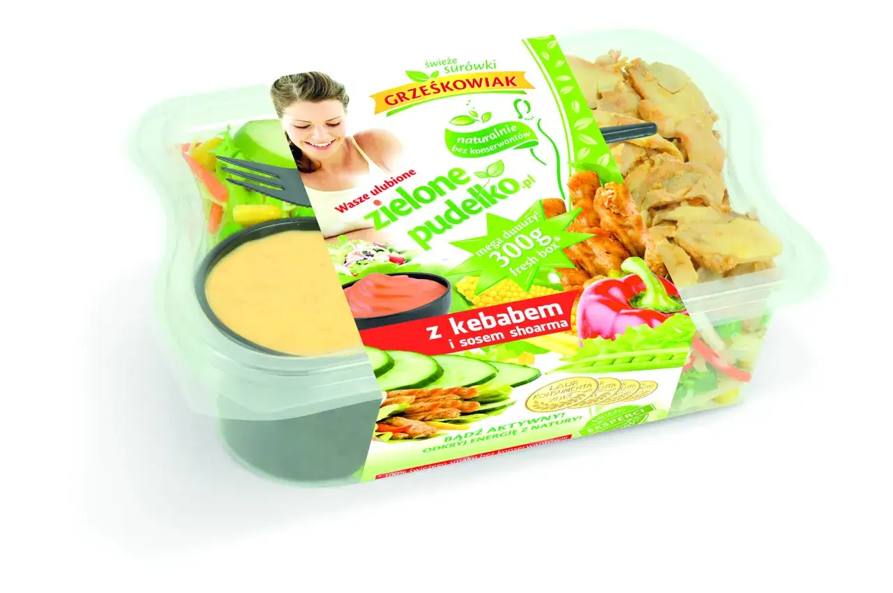 zdrowy kebab box surówki