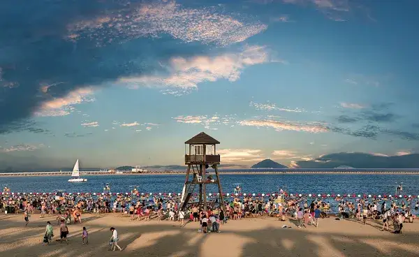 Jinshan City Beach Shanghai