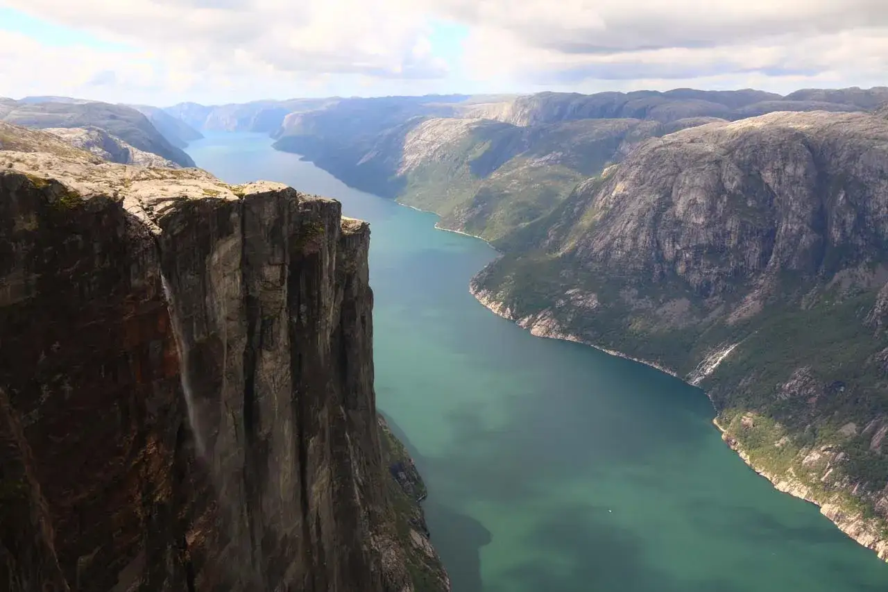 Geirangerfjord i Nærøyfjord widoki
