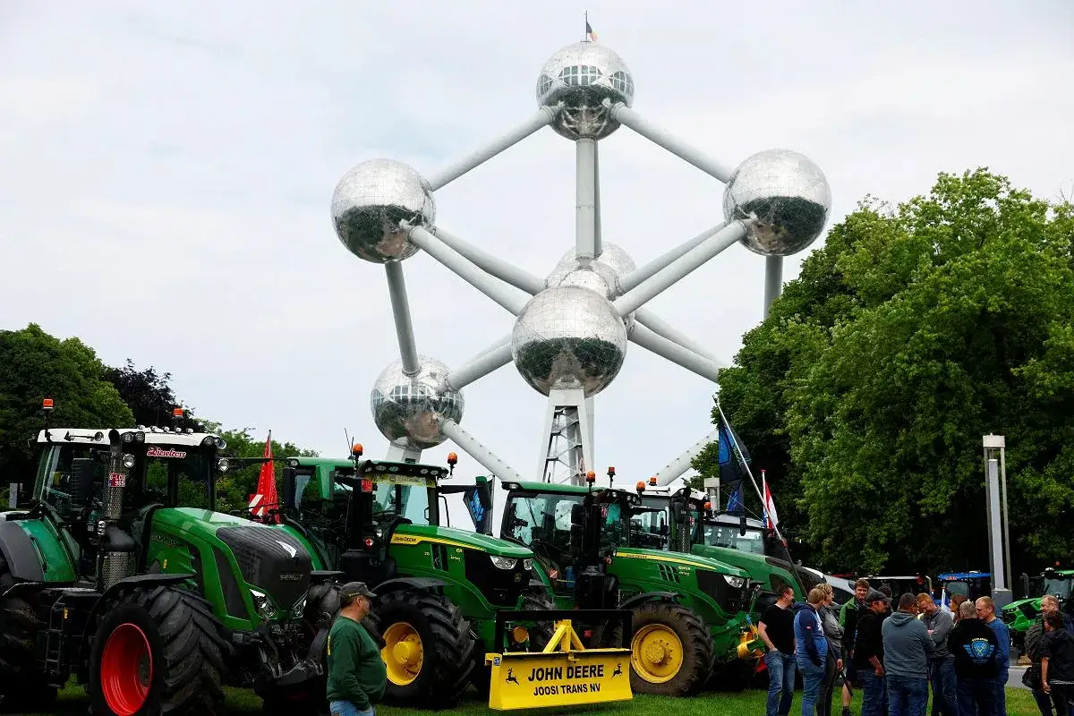 Zielony ład to nie tylko traktory pod Atomium, ale też troska o przyszłość rolnictwa.