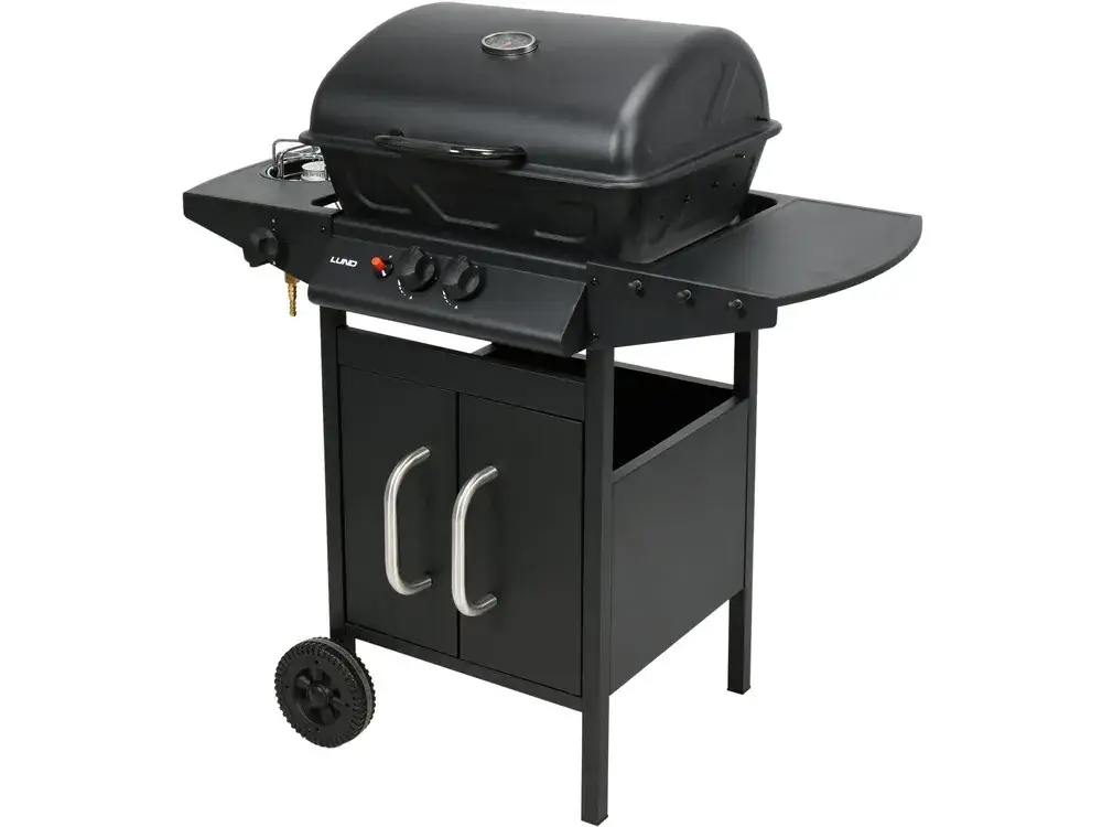 grill gazowy 2+1 na tarasie
