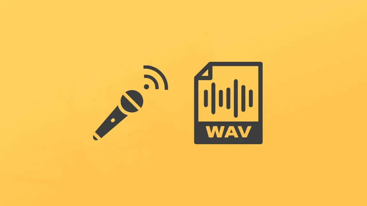 Mikrofon sendet Signale an eine WAV-Datei. Perfekt für free vocals und Audioaufnahmen.