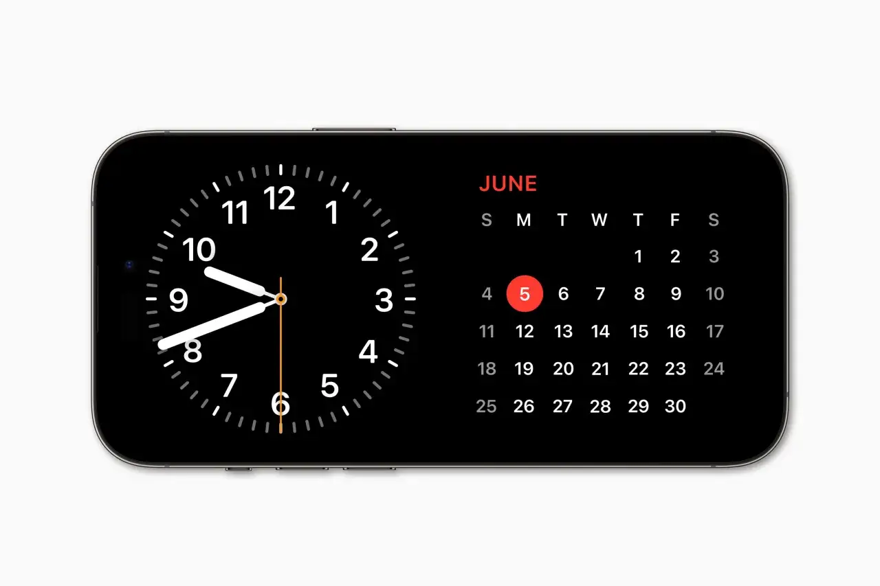 iPhone ekran blokady dostosuj zegar