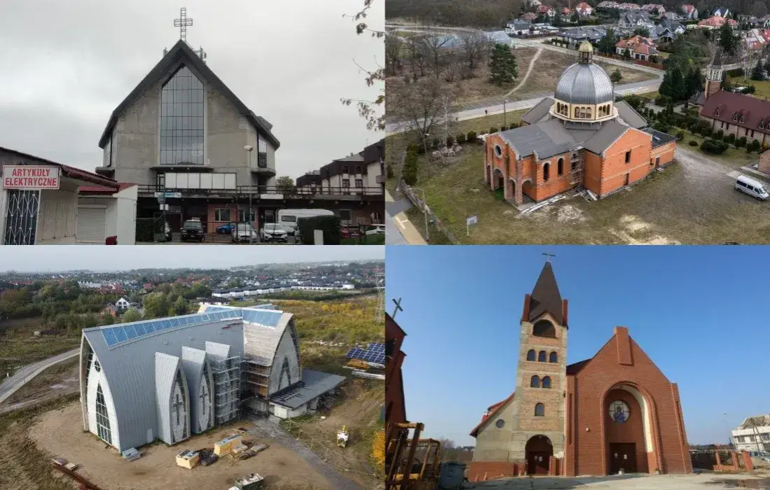 Nowoczesna architektura kościołów Szczecin