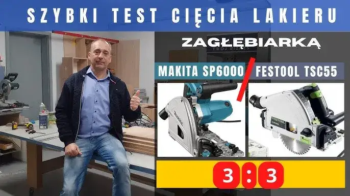 Zagłębiarki Festool i Makita porównanie