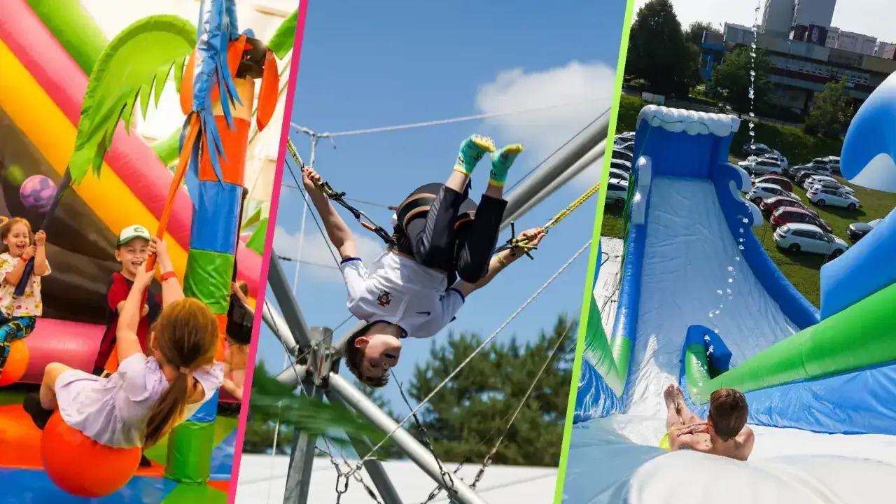 Rybnik atrakcje dla dzieci: dmuchane zjeżdżalnie, trampoliny i plac zabaw. Radość i zabawa gwarantowane!