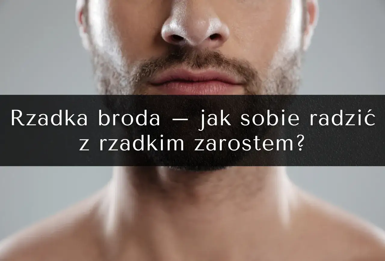 Mężczyzna z rzadkim zarostem i mężczyzna z gęstą brodą por&oacute;wnanie