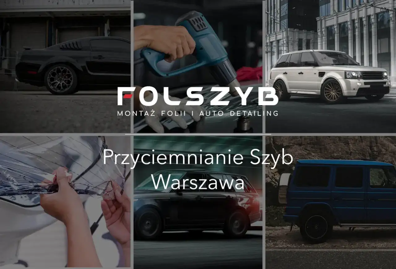 FOLSZYB: ile trwa przyciemnianie szyb? Montaż folii na szyby samochodowe w Warszawie.
