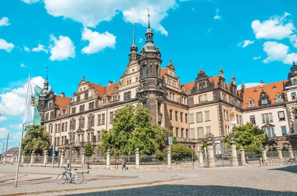 kieszonkowcy tłum Drezno