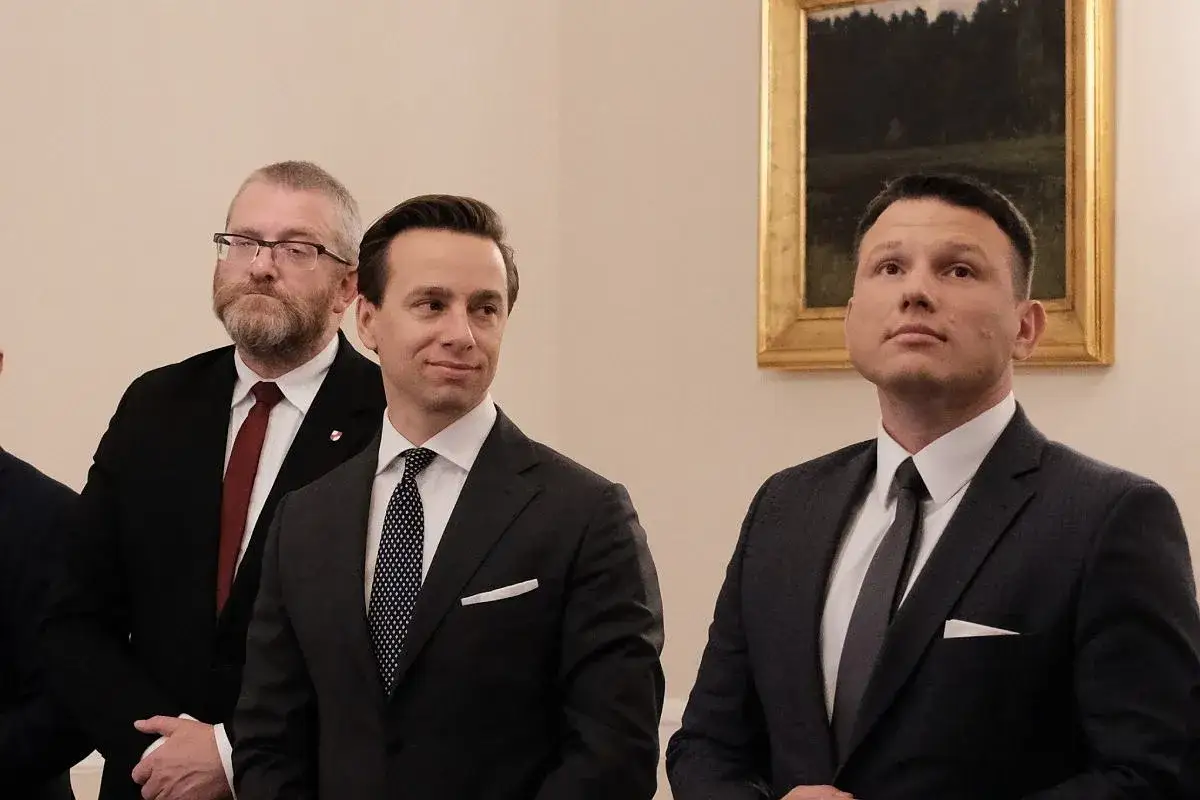 Krzysztof Bosak i Sławomir Mentzen Konfederacja