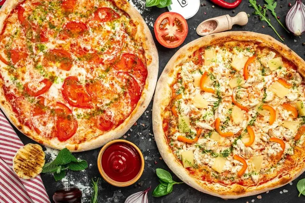 r&oacute;żne rodzaje pizzy klasyczne włoskie