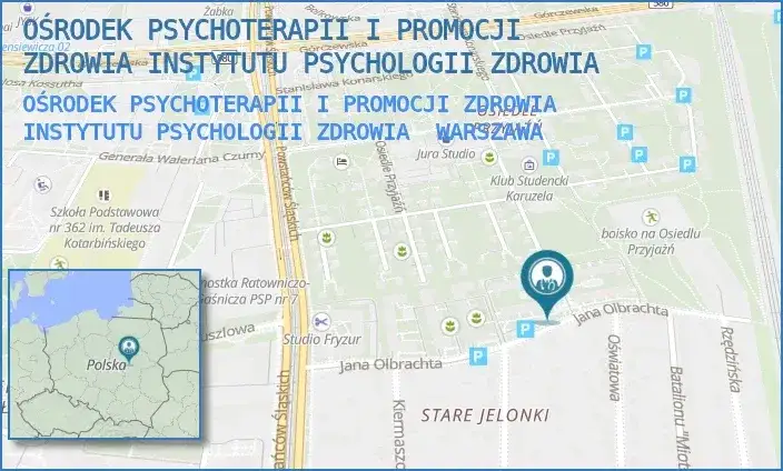 psycholog na nfz mapa placówek