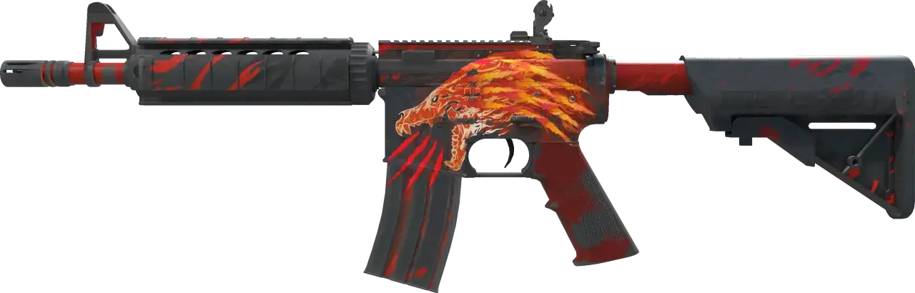 M4A4 Howl z motywem ognistego wilka. Sprawdź m4a4 howl cena i zdobądź tę legendarną skórkę!
