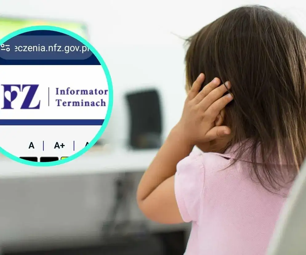Informator o Terminach Leczenia NFZ z zaznaczonym Krakowem