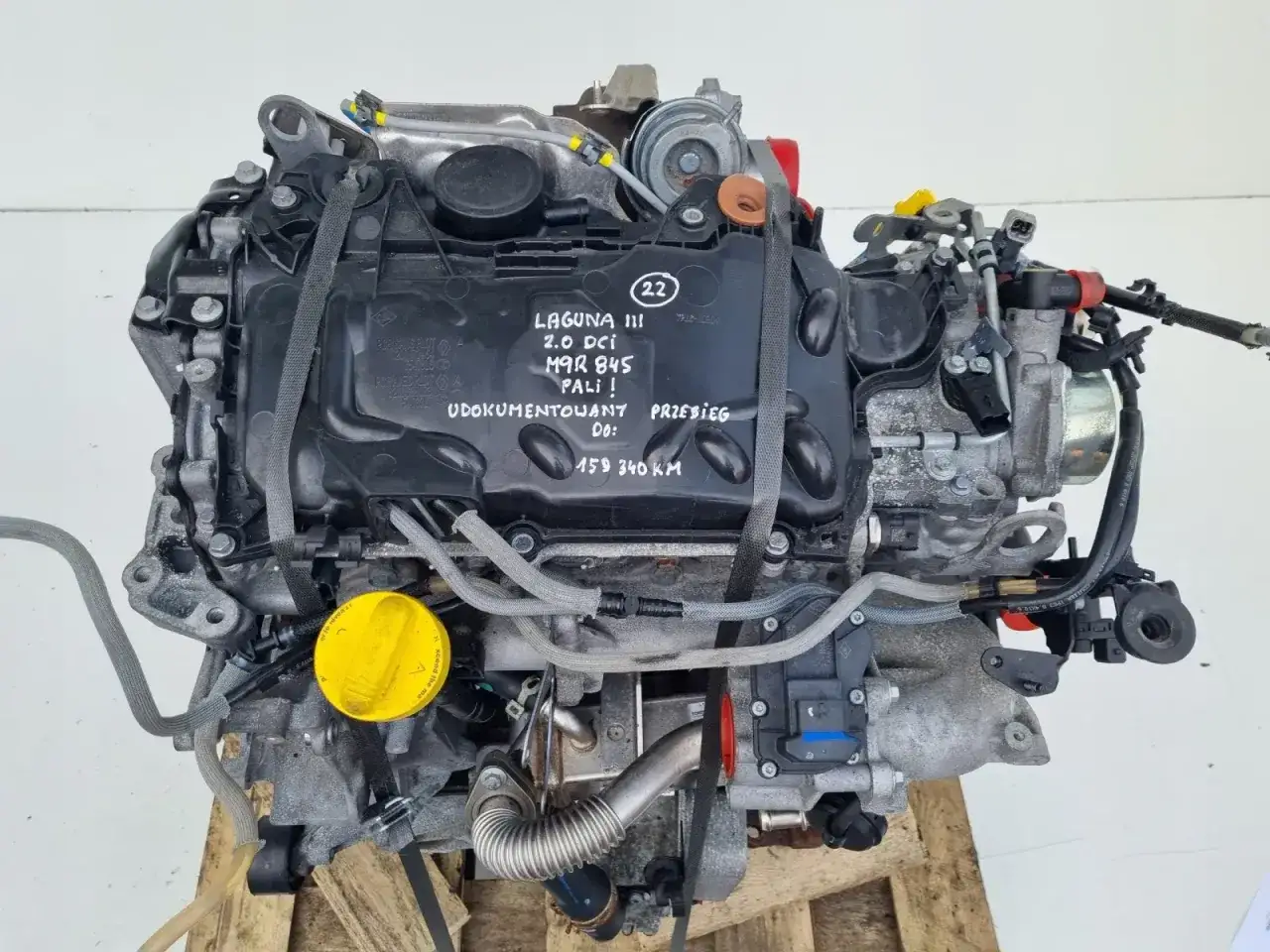 Silnik do Renault Laguna 3 2.0 dCi, M9R 845, sprawny, udokumentowany przebieg 159 340 km.