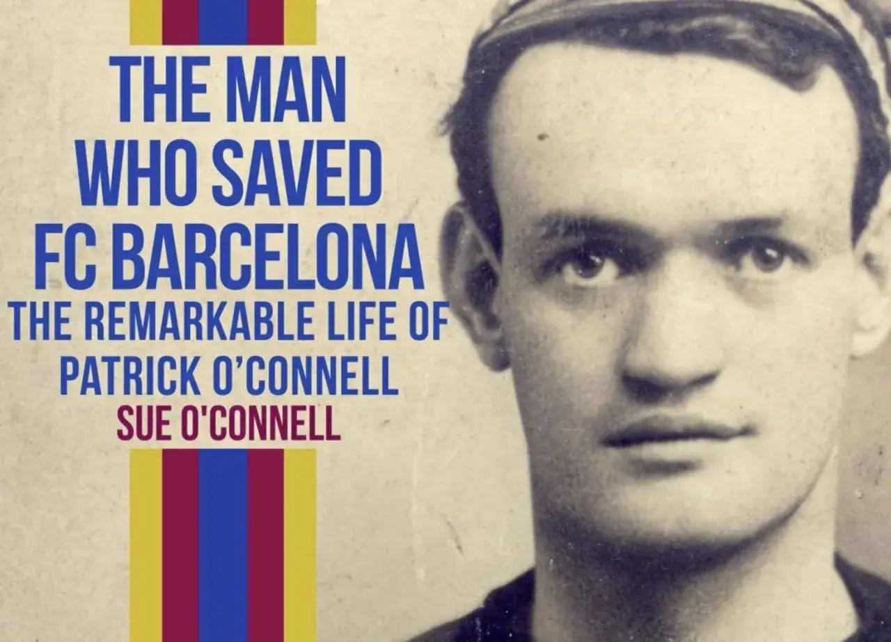 Portret Patricka O'Connella, bohatera, który uratował FC Barcelona. Książka