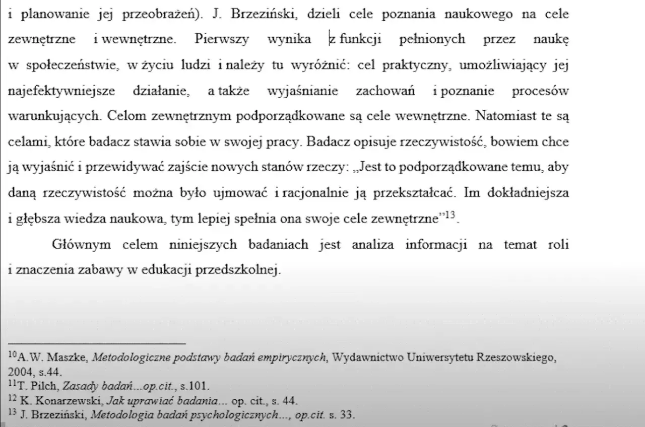 Przykłady przypis&oacute;w dolnych i harwardzkich