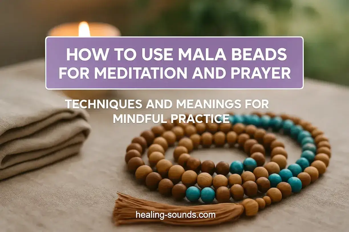 Mala beads do medytacji i modlitwy. Dowiedz się, jak używać tej mantry do uważnej praktyki.