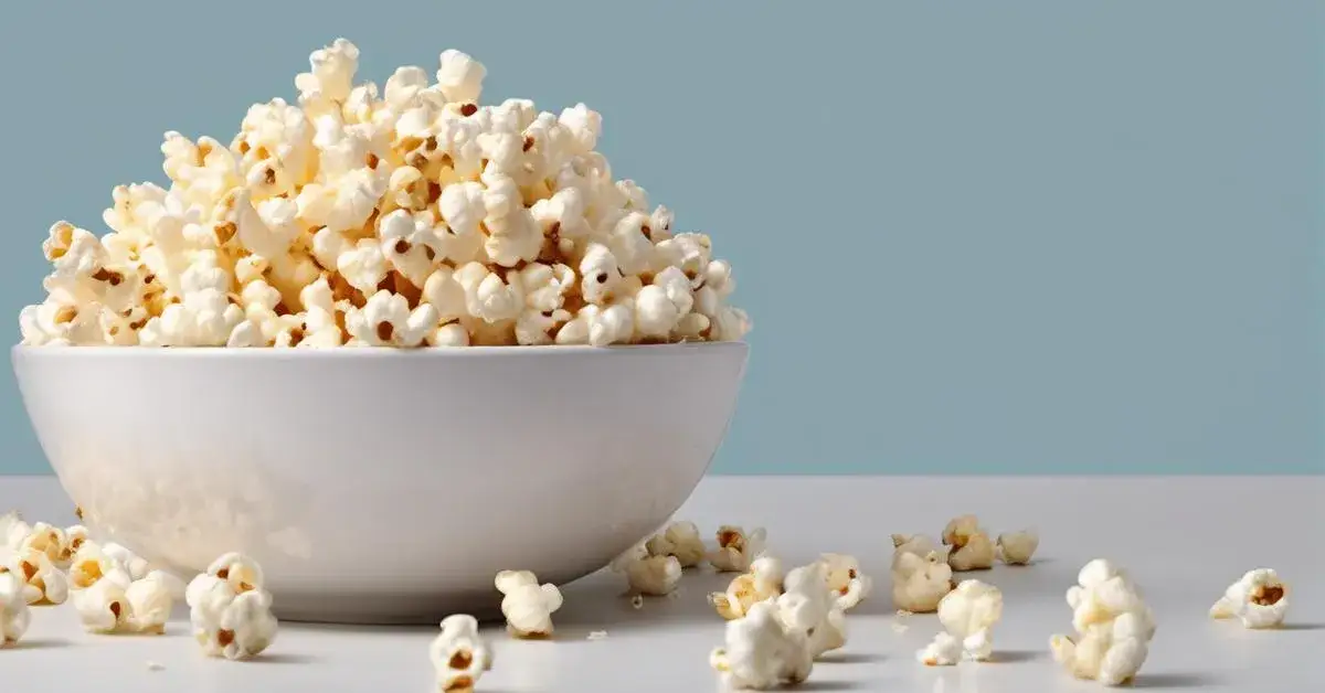 Tabela kaloryczności popcornu różne metody przygotowania