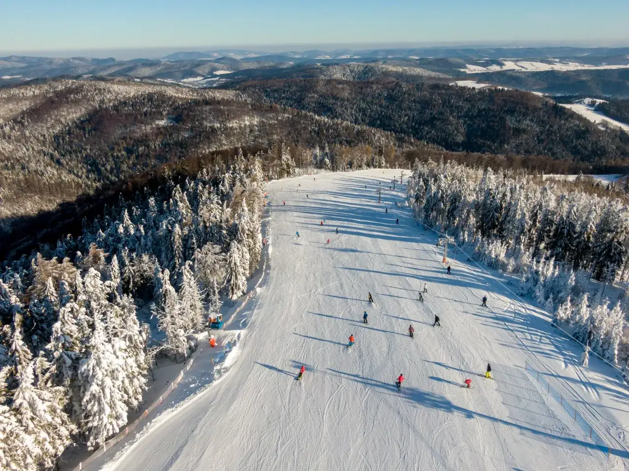 Krynica-Zdrój narciarstwo Jaworzyna Krynicka