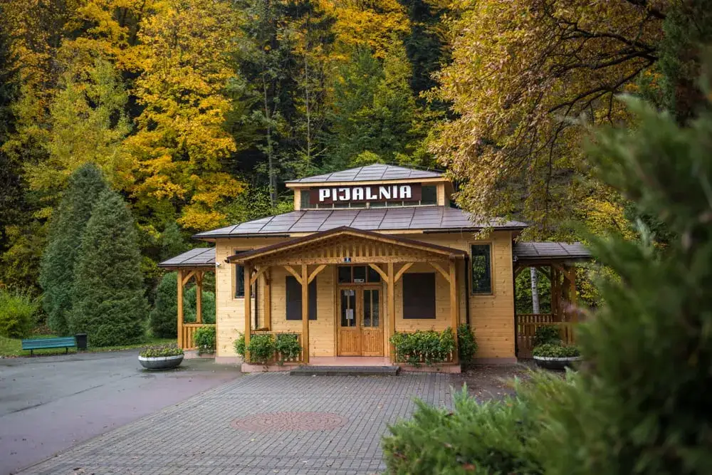 Ryman&oacute;w-Zdr&oacute;j Park Zdrojowy pijalnia w&oacute;d