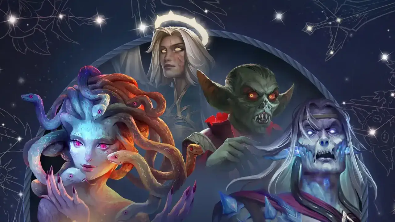 Medusa, an angel, a goblin i zombie - bohaterowie z Heroes of Might and Magic 8.