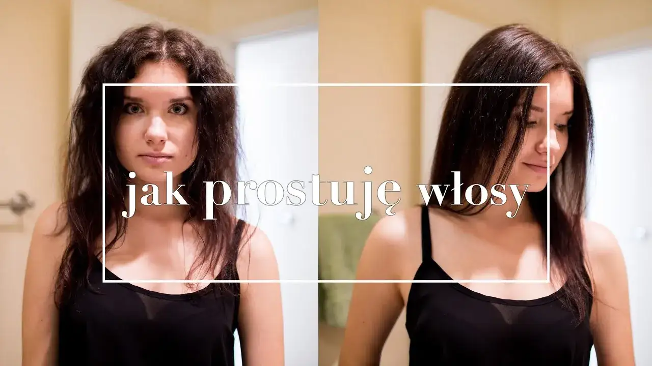 szczotka wygładzająca włosy przed i po