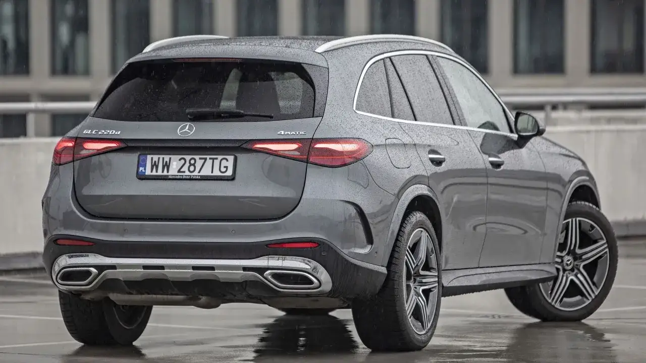 Mercedes GLC X254 wymiary zewnętrzne