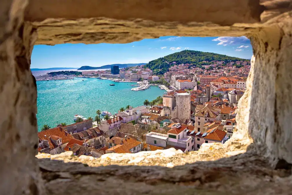 Wzgórze Marjan Split widok