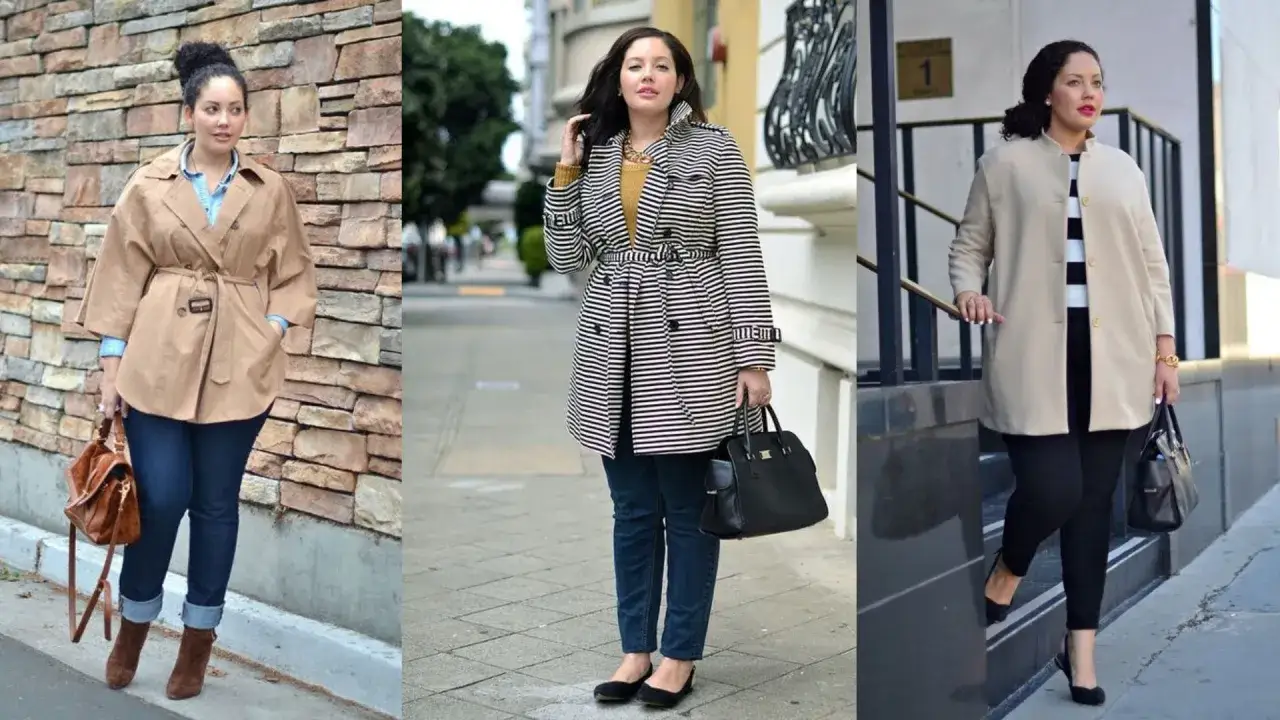 Eleganckie stylizacje dla kobiet po 45. roku życia: płaszcze, jeansy i klasyczne dodatki. Inspiracja, jak się ubierać po 45 roku życia.