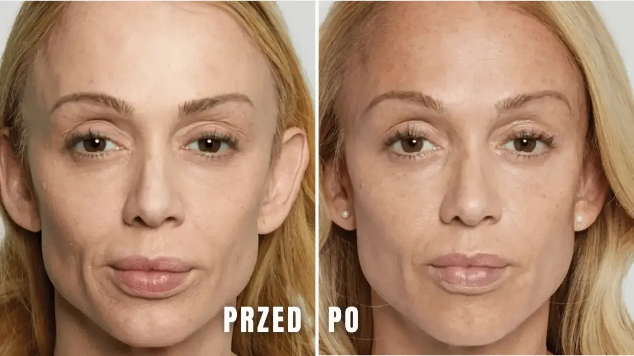 Przed i po chirurgicznym liftingu twarzy. Zobacz, jak poprawiły się rysy i odmłodził wygląd. Opinie potwierdzają skuteczność.