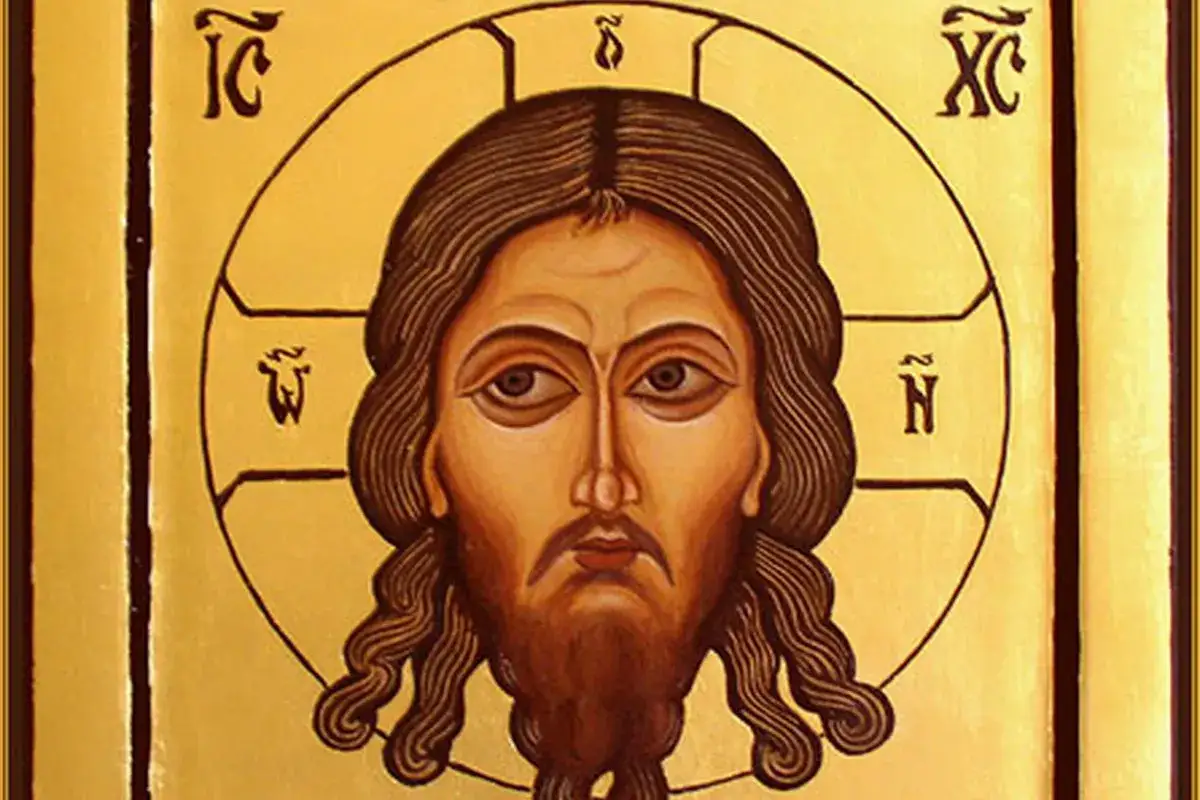 Ikona Chrystusa Pantokratora. Zachwyt nad sztuką sakralną i ikonografią, gdzie każdy symbol ma znaczenie.