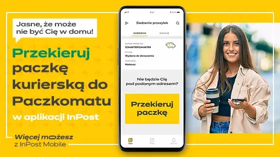 InPost Mobile aplikacja przekierowanie paczki