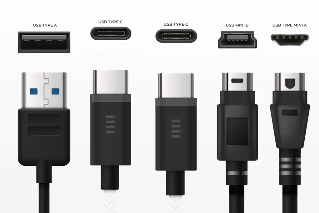 Rodzaje port&oacute;w w smartfonach USB-C micro-USB Lightning