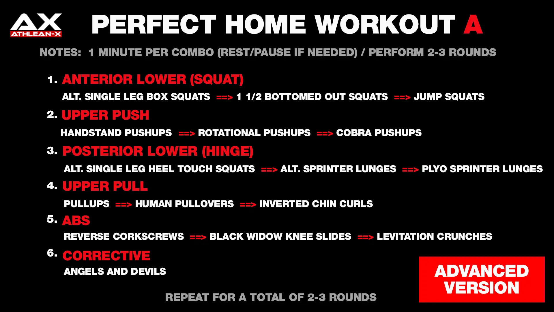 Programme de musculation maison : squats, pompes, fentes, tractions, abdos et exercices correctifs. Parfait pour un entra&icirc;nement complet &agrave; la maison.