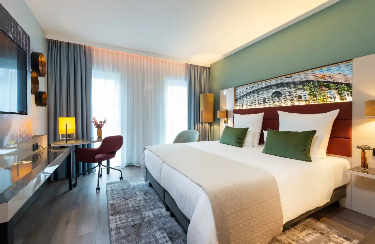 Leonardo Hotel Augsburg Serita Spa Panoramablick