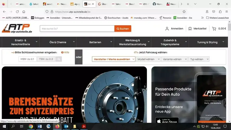 ATP Autoteile Kontaktmöglichkeiten Übersicht