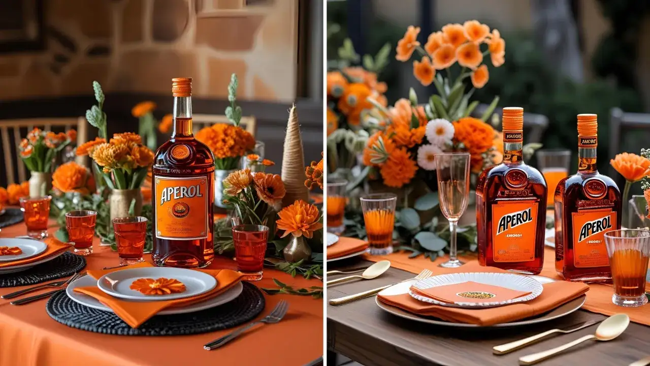 Aperol Spritz serwowanie i dekoracja