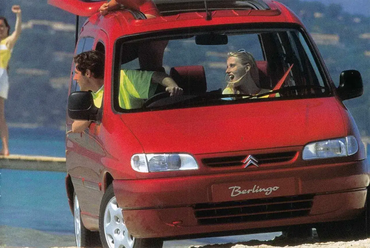 Citroen Berlingo I II III generacja zdjęcie por&oacute;wnawcze