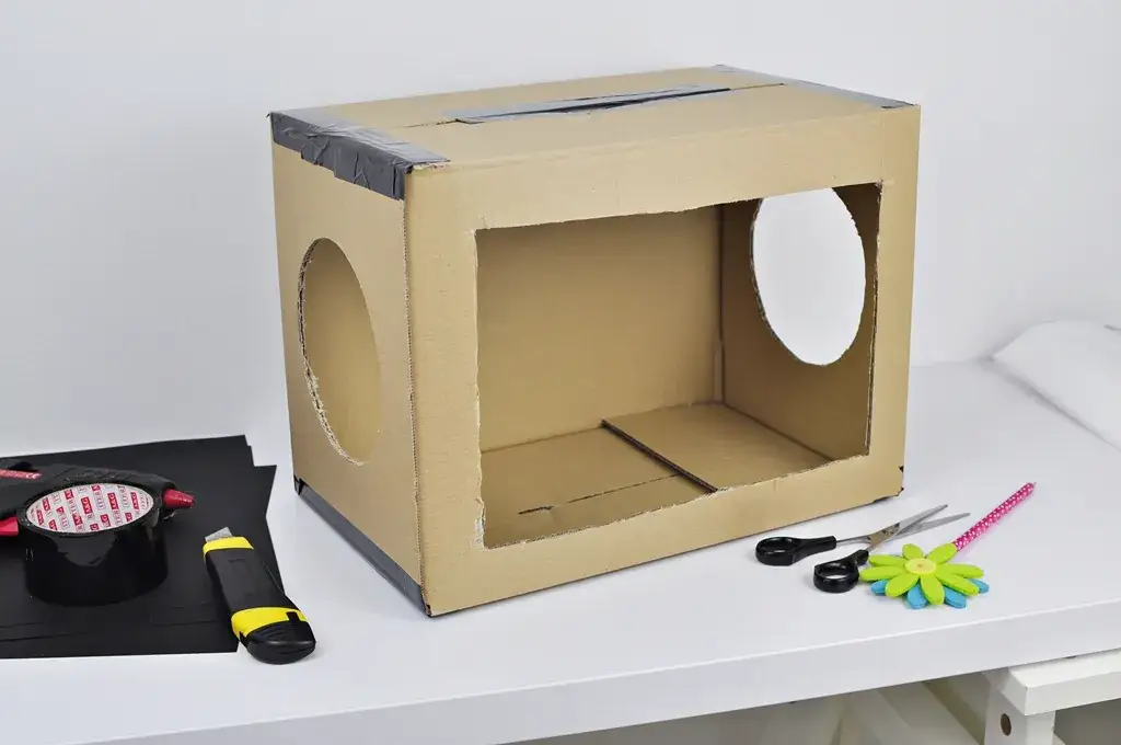 magiczne pudełko sensoryczne dla dzieci DIY