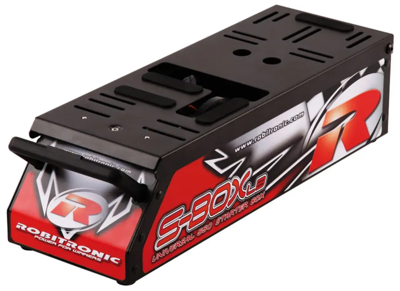 Robitronic S-BOX Universal 550 Starter Box für RC-Autos.
