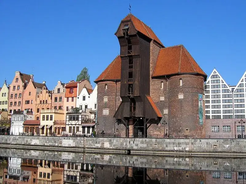 Gdańsk Żuraw Motława