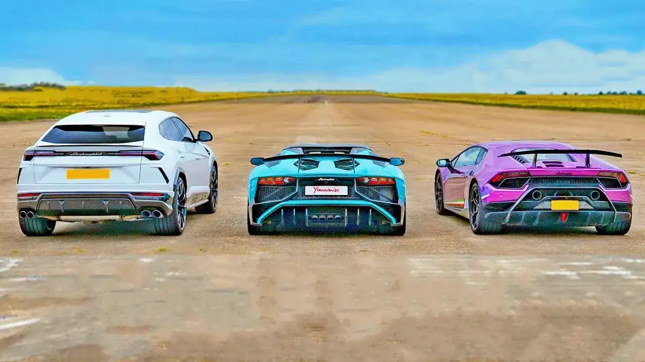 Lamborghini prędkość maksymalna ranking
