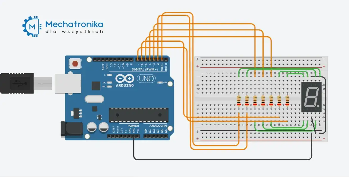 Zdjęcie Podłącz wyświetlacz 7-segmentowy do Arduino: prosty tutorial