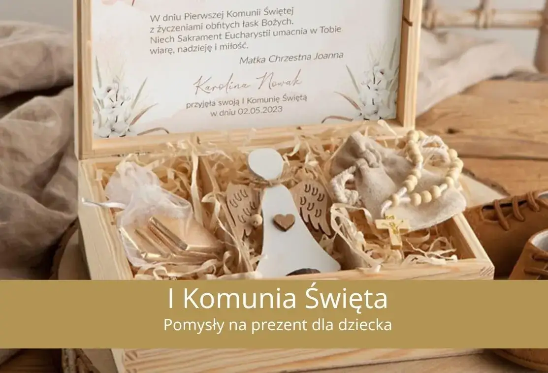 Zdjęcie Co się kupuje na komunie? Najlepsze prezenty, które zachwycą dziecko